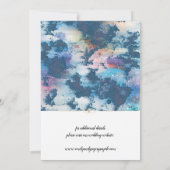 Grunge Patina roest metallic Save the Date (Achterkant)