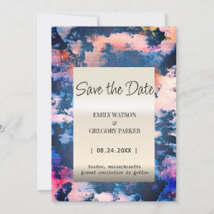 Grunge Patina  roest metallic Save the Date