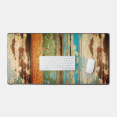 Grunge Patiné peint Bois unique (Clavier et souris)