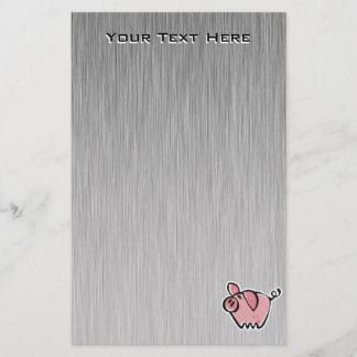 Grunge Pig Briefpapier
