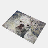 Grunge Pitbull-doodsbang Deurmat (Schuin)