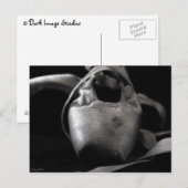 Grunge Pointe (Ballet) Chaussures Carte postale (Devant / Derrière)