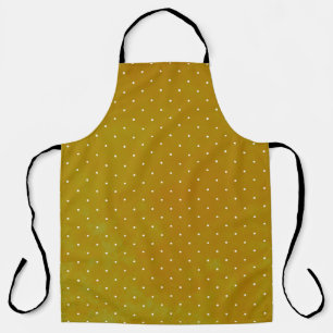 Grunge polka dot: waterverf achtergrond schort