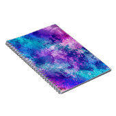 Grunge Print Spiral notebook Notitieboek (Rechterzijde)