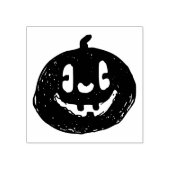 Grunge Pumpkin Rubber Stamp Rubberstempel (Afrduk)