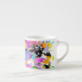 GRUNGE PUNK SPLATTER ESPRESSO KOP (Rechts)