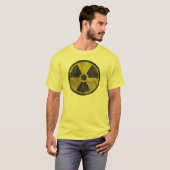 Grunge Radioactive Symbool T-shirt (Voorkant volledig)