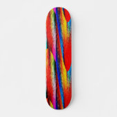 Grunge Rainbow Skateboard (Voorkant)