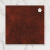 Grunge Ravenwood Gothic Fantasy Bedankjes Labels (Achterkant)