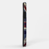 Grunge Retro Union Jack Love London Symbols Case-Mate iPhone Case (Achterkant/rechts)