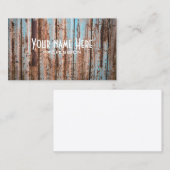 Grunge-roesttextuur Visitekaartje (Voorkant / Achterkant)