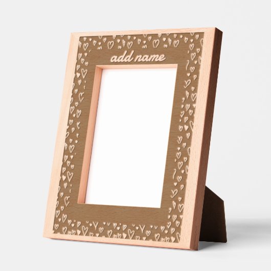 Grunge Romantic Hearts Bordure cadre (Gauche)