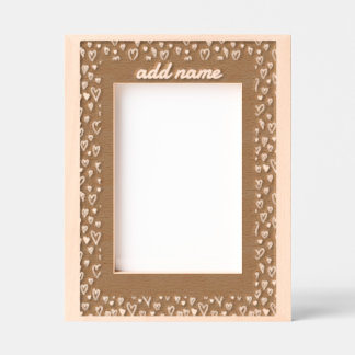 Grunge Romantische Harten Grens lijst Gegraveerde Lijstjes