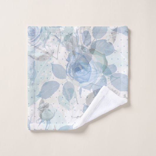 Grunge Rose bleu (Gant de toilette)