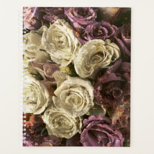 Grunge, rose, photo