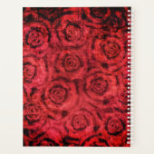 Grunge, roses rouges (Dos)