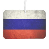 Grunge Russische vlag Luchtverfrisser (Achterkant)