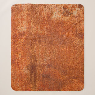 Grunge rusted metal texture. Roestcorrosie en o Sherpa Deken