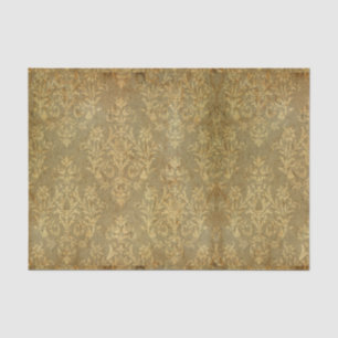 Grunge,rustic,demask,bronze,antiek,Victoriaans,chi Tissuepapier