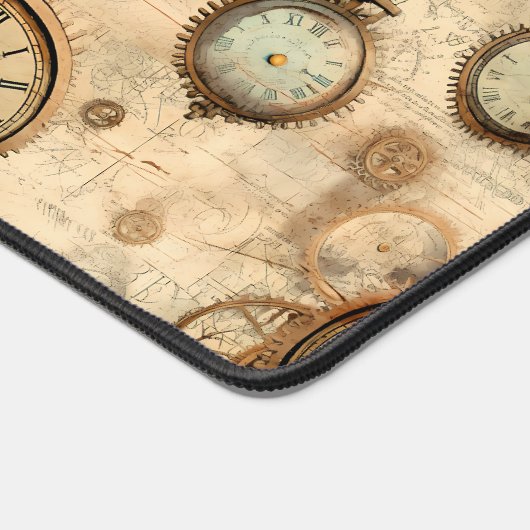 Grunge Rustic Steampunk Horloge (6) (Coin)