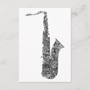 grunge saxophone kaart