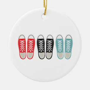 Grunge Shoes Keramisch Ornament