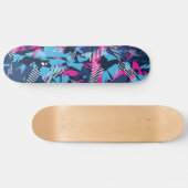 Grunge Skateboard Abstrait (Horz)