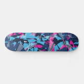 Grunge Skateboard Abstrait (Horz)