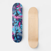 Grunge Skateboard Abstrait (Recto)