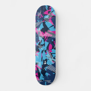 Grunge Skateboard Abstrait