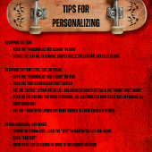 Grunge Skateboard Bonne carte d'anniversaire