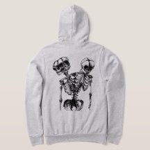Grunge Skelet Gotische Donkere Esthetische T-Shirt