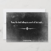 Grunge Skull Kaart (Achterkant)