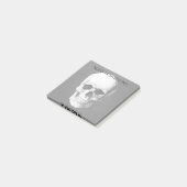 Grunge Skull Post-it® Notes (Schuin)