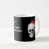 Grunge Skull Santa Koffiemok (Voorkant rechts)