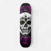 Grunge Skull Skateboard (Voorkant)