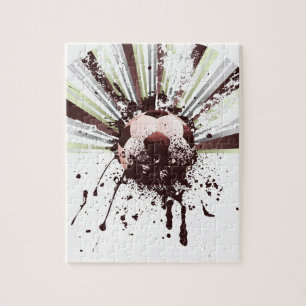 Grunge Soccer Legpuzzel