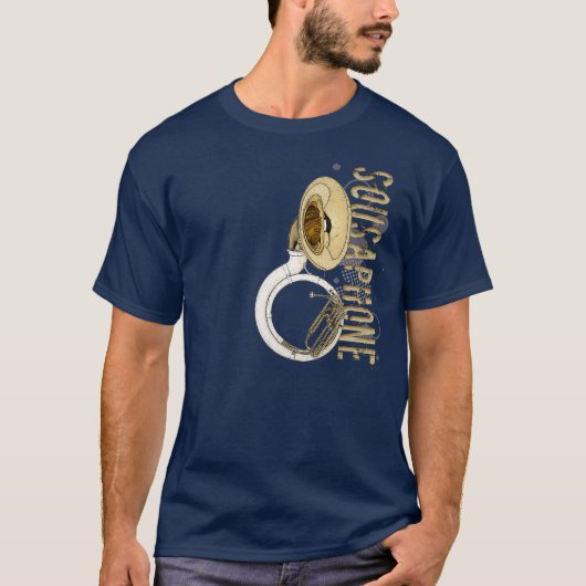 Grunge Sousaphone T-shirt (Voorkant)