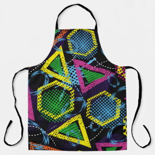 Grunge sportpatroon, ontwerp voor kinderen. schort