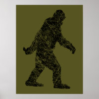 Grunge Squatchin Bigfoot Style