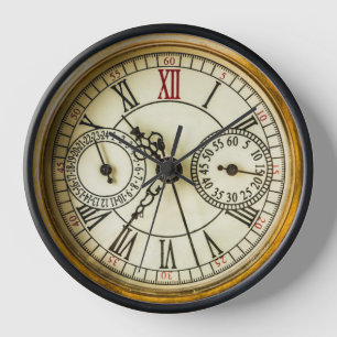  Grunge steampunk Antiek Horloge