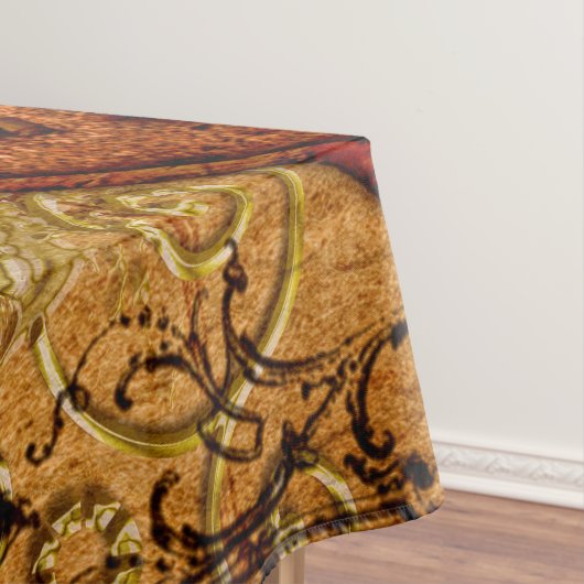 Grunge Steampunk Gear en Clock Tafelkleed (Voorbeeld)