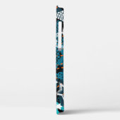 Grunge sterpatroon, speels kinderontwerp. Case-Mate iPhone case (Achterkant / Links)