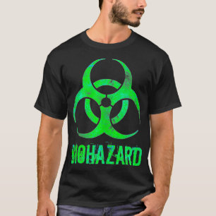 Grunge Stijl Biohazard Toxisch Verdrietig Nieuwigh T-shirt