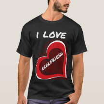 Grunge stijl Ik hou van mijn vriendin Hart ontwerp
