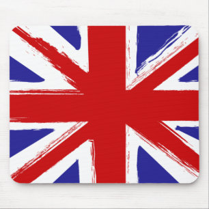 Grunge Style Britse Union Jack Flag Muismat