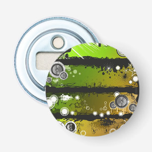 Grunge Style Music Banner Button Flesopener