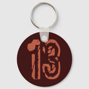 GRUNGE STYLNUMMER 13 SLEUTELHANGER