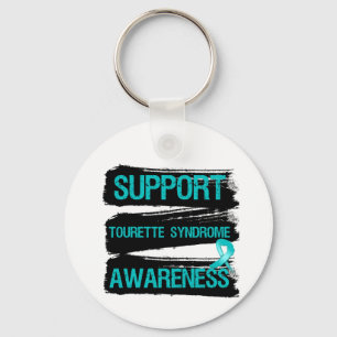 Grunge - Support Tourette Syndrome Awareness Sleutelhanger