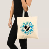 Grunge surfer tote bag (Voorkant (product))